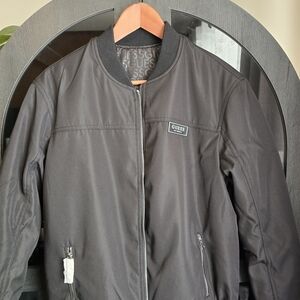 GUESS Los Angeles Black Bomber Women's Jacket (Reversible)